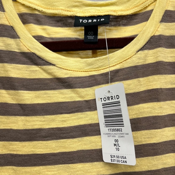 Torrid Crew Neck Tank - Plus Size 00 - Picture 6 of 7